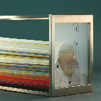 Can We Talk, silk-screen,stainless steel,thread, 56×46×196.5cm, 2009